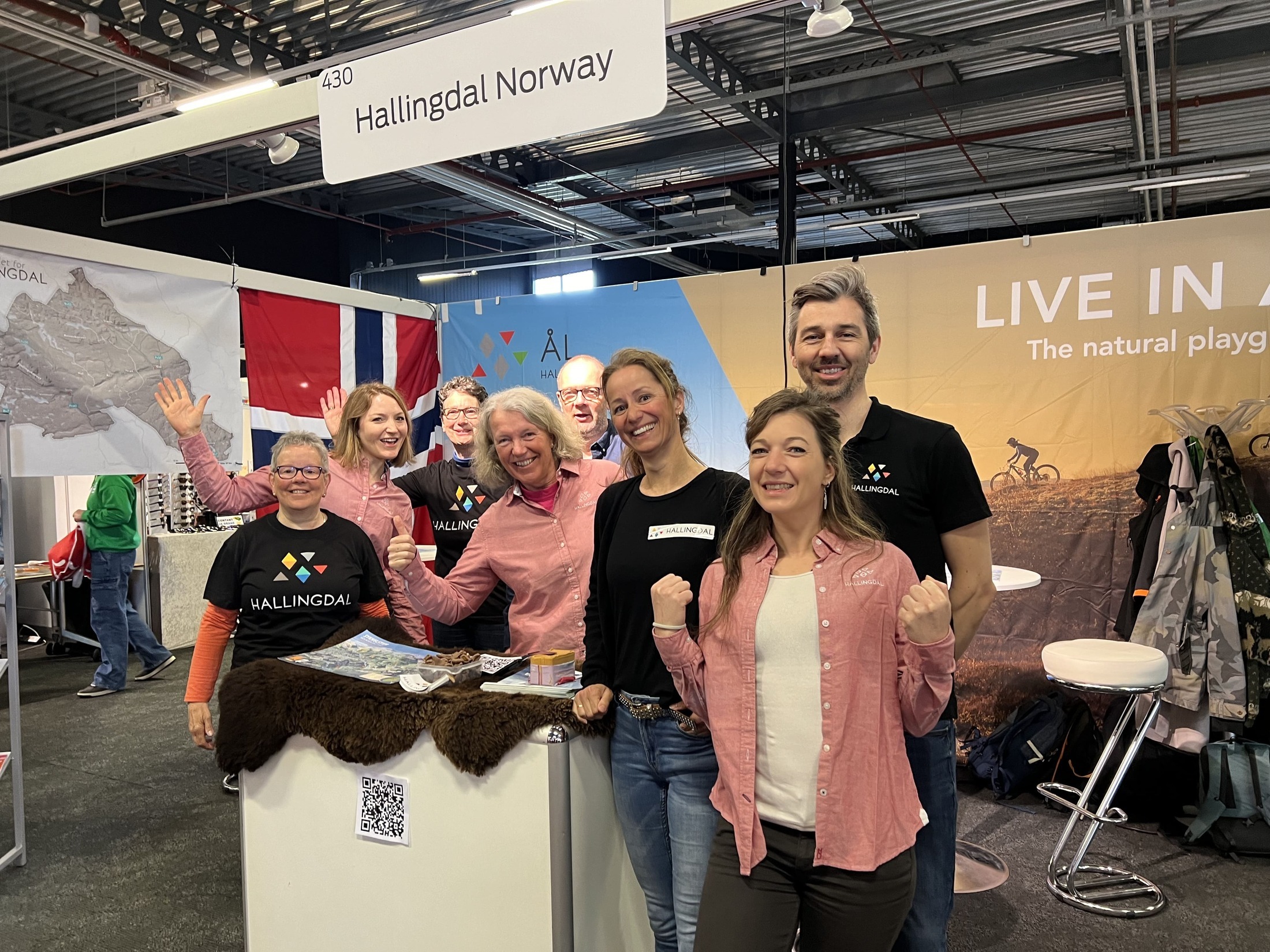 Delegasjon på Emigration Expo 2024. Foto: Regionrådet.